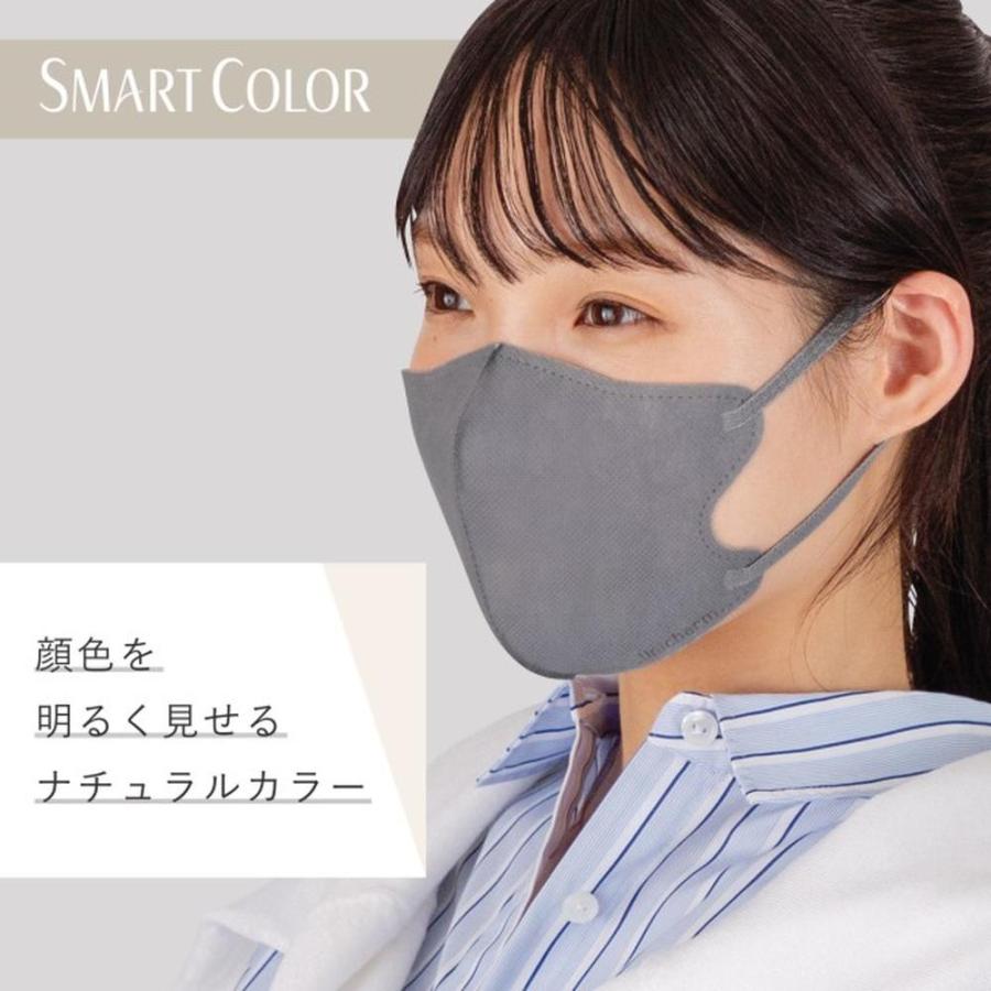超快適マスク ユニ・チャーム SMARTCOLOR（スマートカラー） Gray