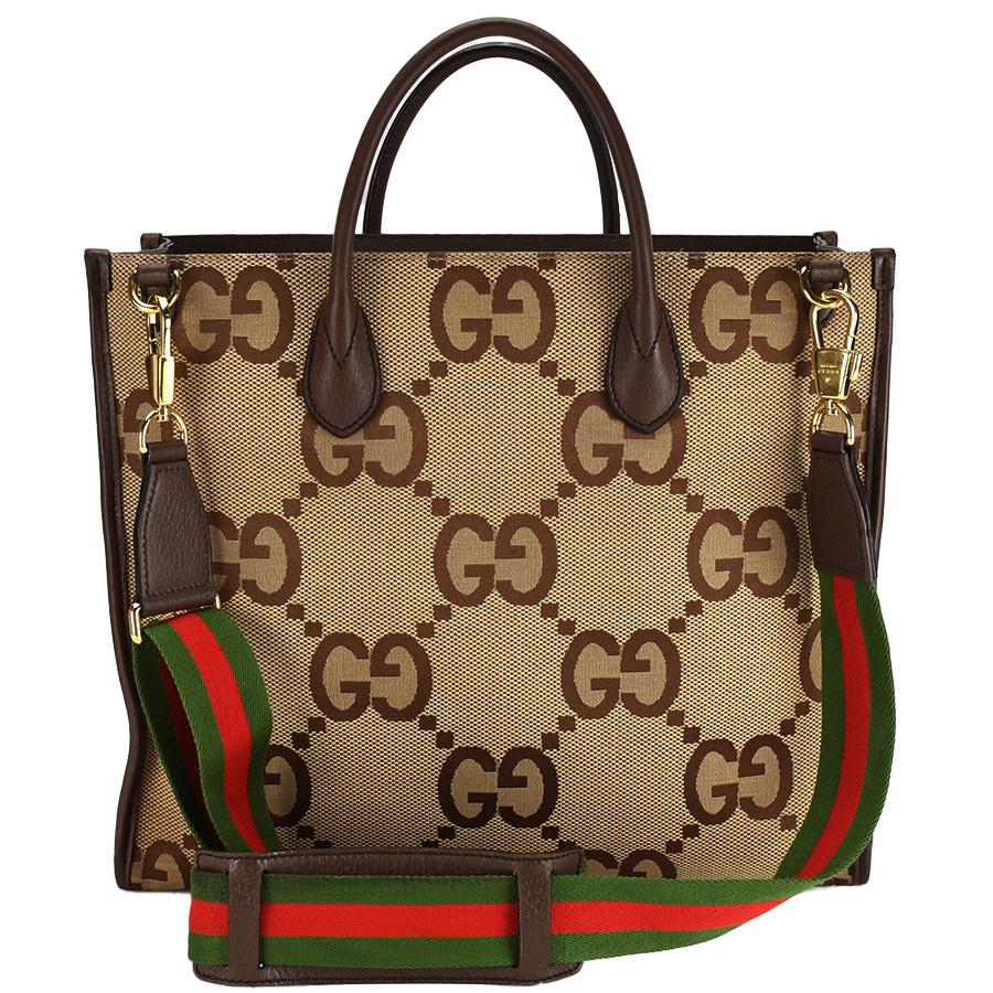 GUCCI（グッチ） ジャンボGG トートバッグ 2way ショルダーバッグ