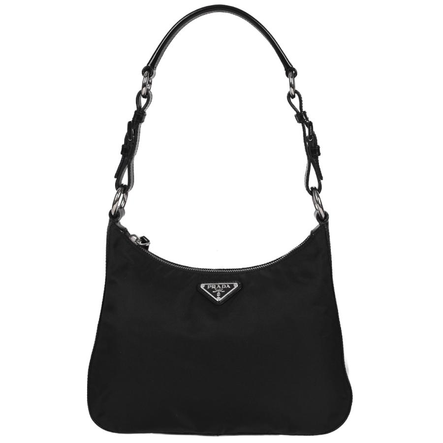 PRADA（プラダ） トライアングルロゴ ホーボー ワンショルダーバッグ