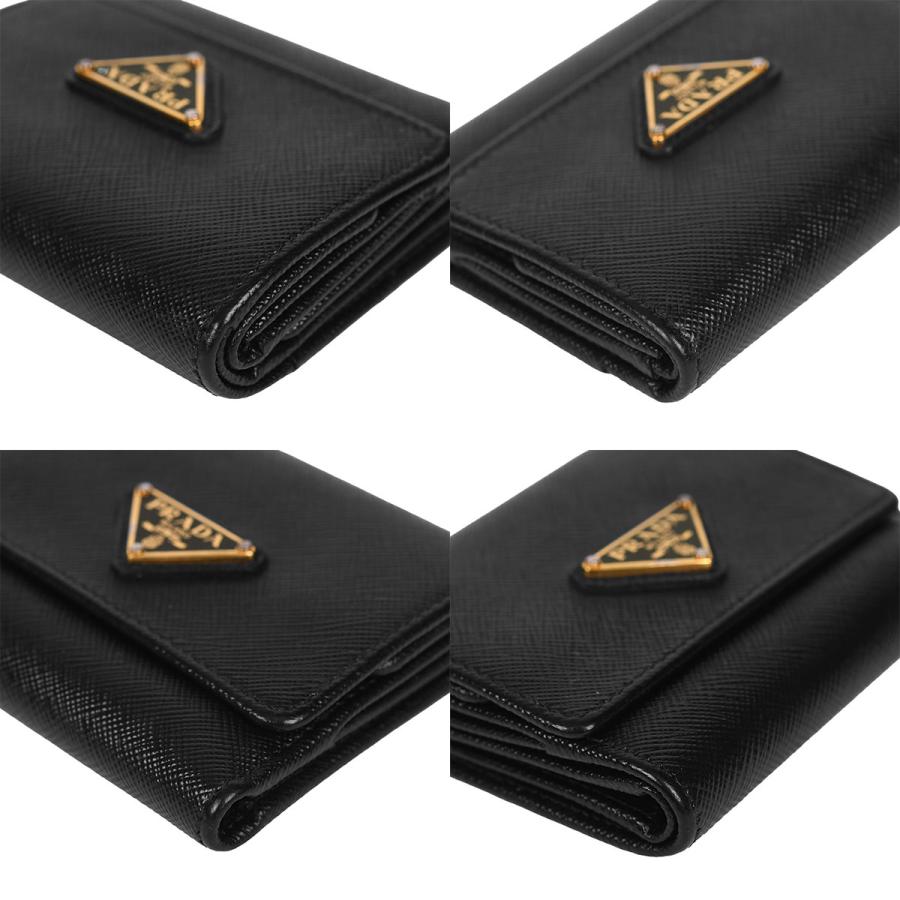 PRADA（プラダ） トライアングルロゴ 三つ折り財布 レディース メンズ
