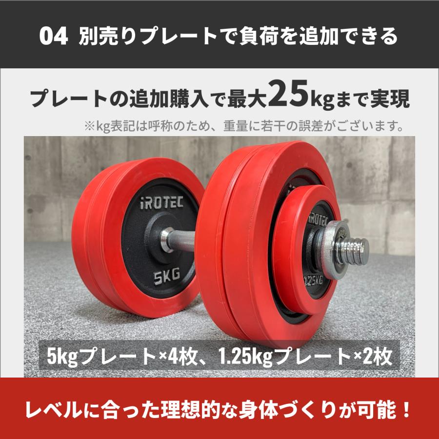 IROTEC（アイロテック） [5日はPアップ] ダンベル セット ラバー