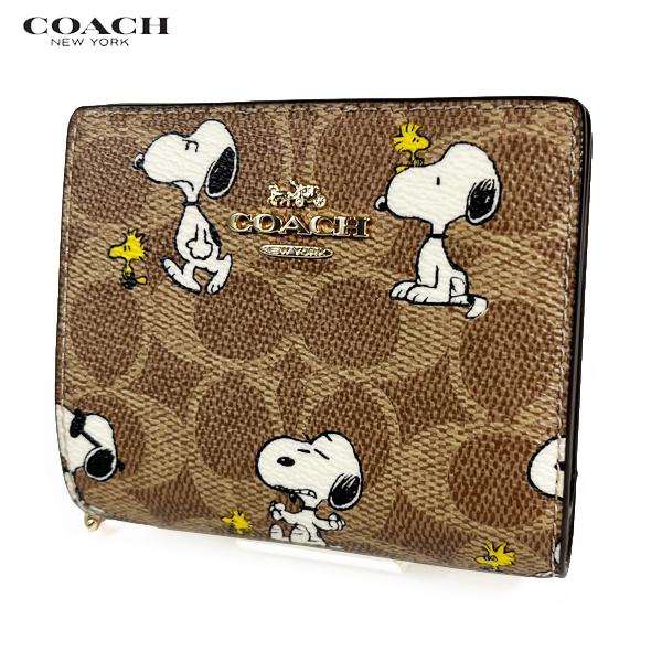COACH（コーチ） COACH X PEANUTS x スヌーピー コラボ ミニ 財布 二