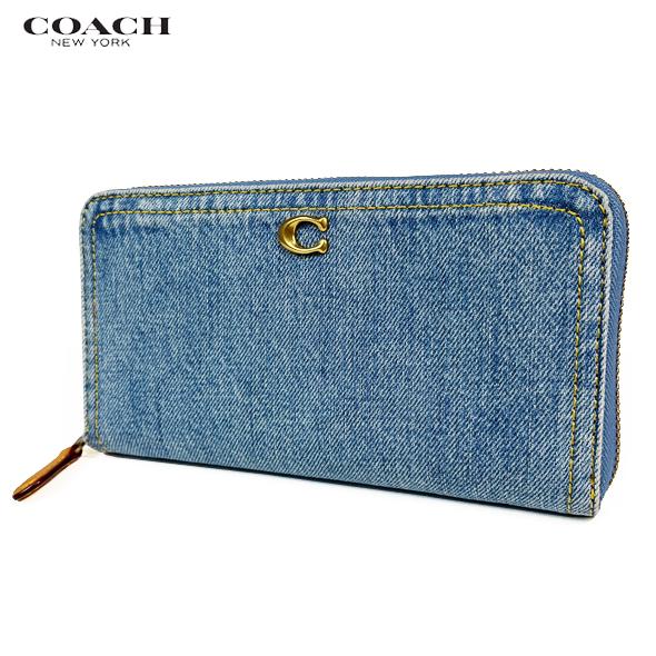 COACH（コーチ） 財布 長財布 アコーディオン ジップ ウォレット