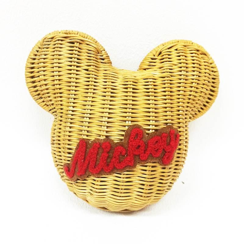 ACCOMMODE（アコモデ） カゴバッグ ミニショルダーバッグ DISNEY