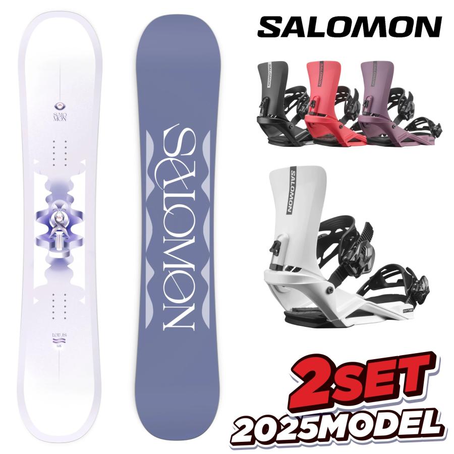 SALOMON（サロモン） ☆BIN取付無料☆ 2025 Newモデル スノーボード 2