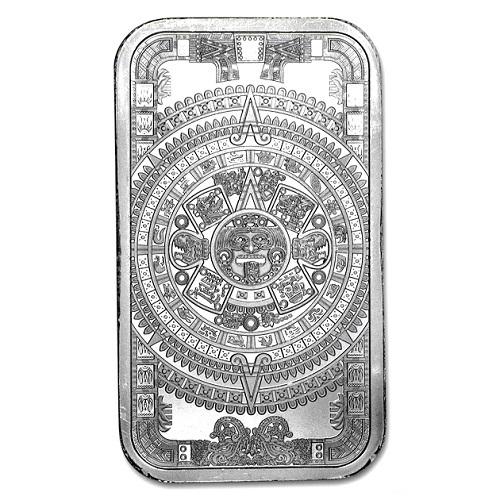 1キロ純銀貨】太陽の石（アステカカレンダー）100ペソ1キロ特大純銀貨
