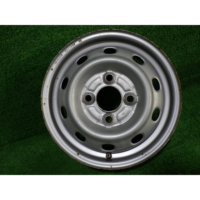 サンバー 中古 スバル純正 TV2 ホイール スチール 12インチ 4J 4穴 4本