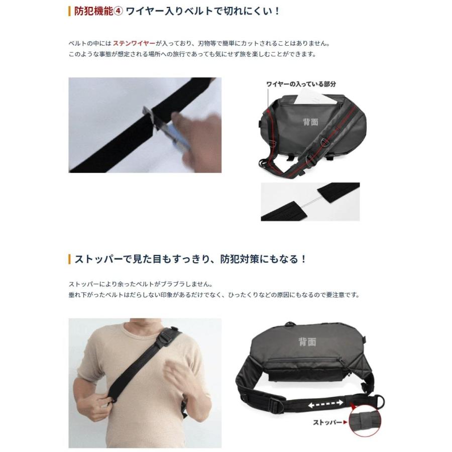 動いてもズレない メッセンジャーバッグ「CONSPARA メッセンジャー