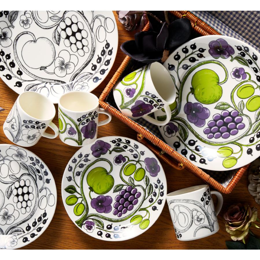 Paratiisi アラビア ARABIA パラティッシ プレート 26cm ブラック / 皿