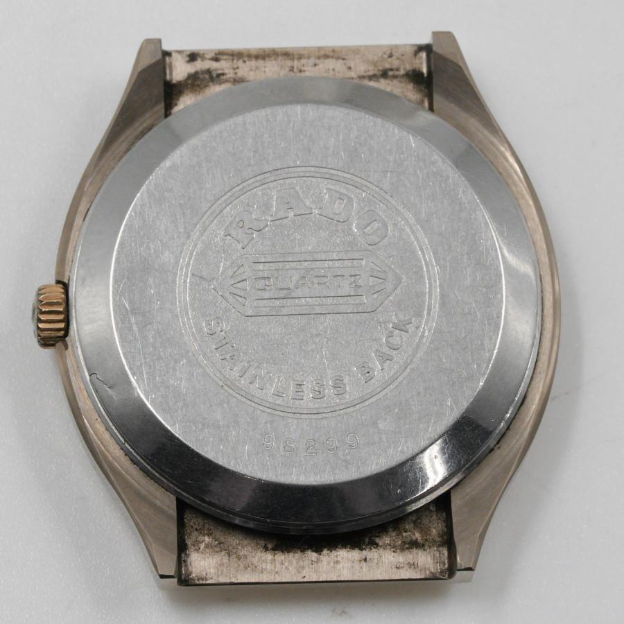 RADO（ラドー） 腕時計 ビンテージ クオーツ 超硬 丸型 クオーツ 不動