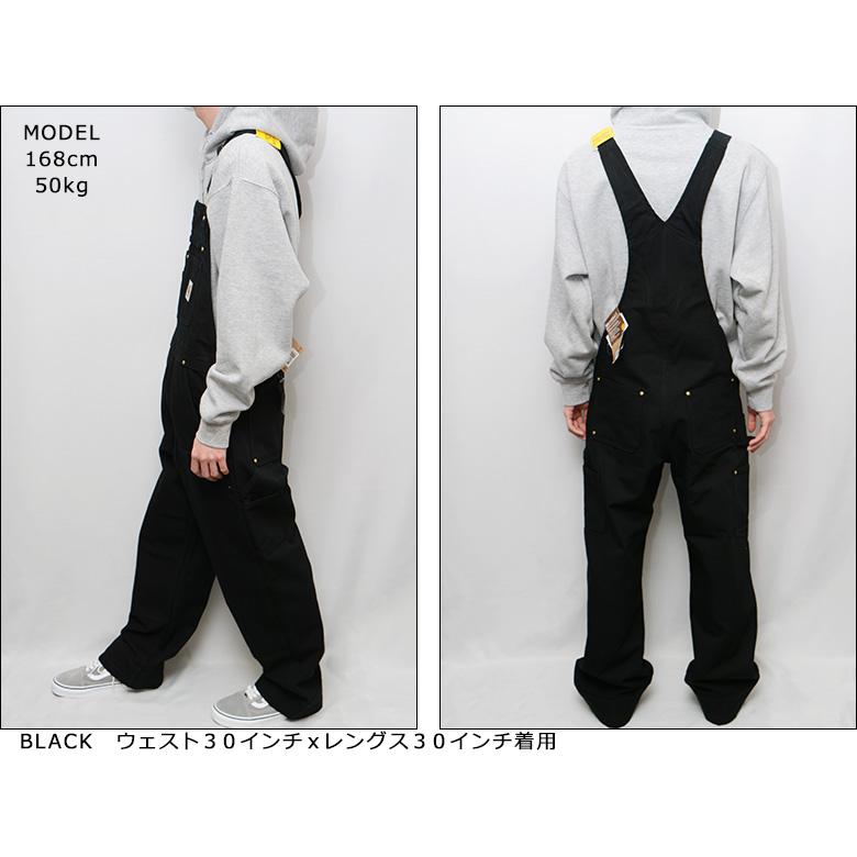 Carhartt（カーハート） CARHARTT DUCK UNLINED BIB OVERALLS