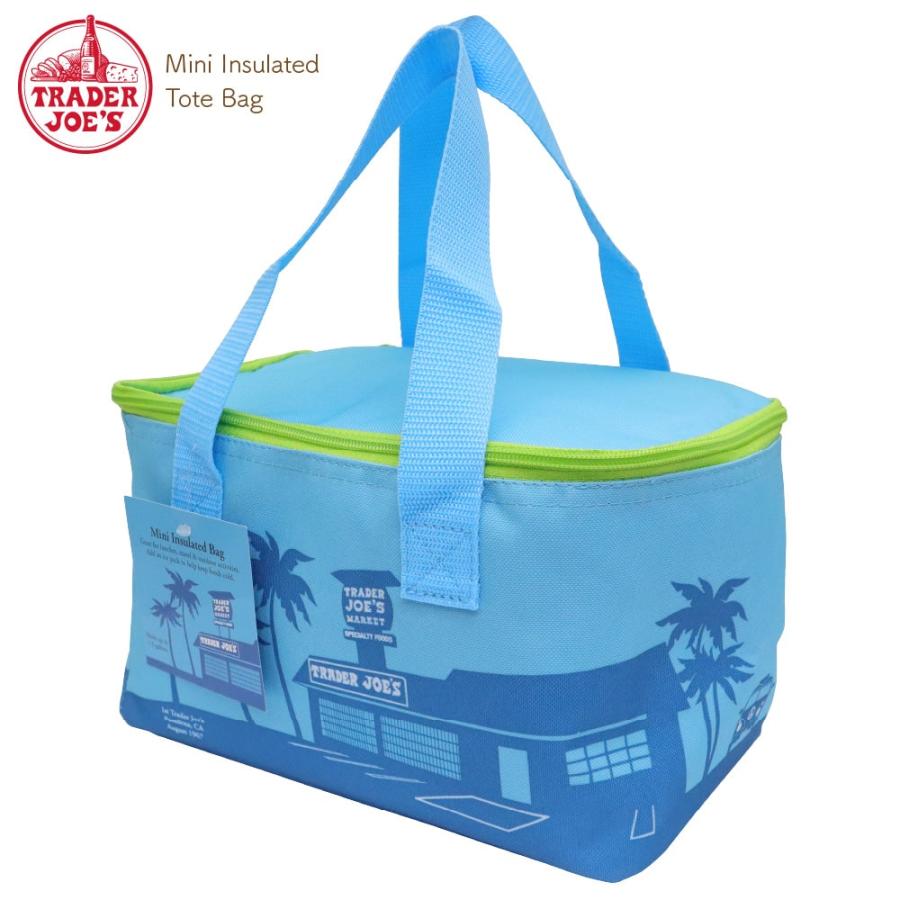 TRADER JOE'S（トレーダージョーズ） 保冷バッグ Blue ブルー 断熱