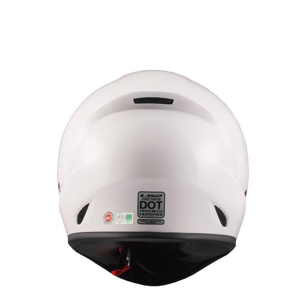 LS2 HELMETS LS2 STREET FIGHTER ストリートファイター ホワイト フル
