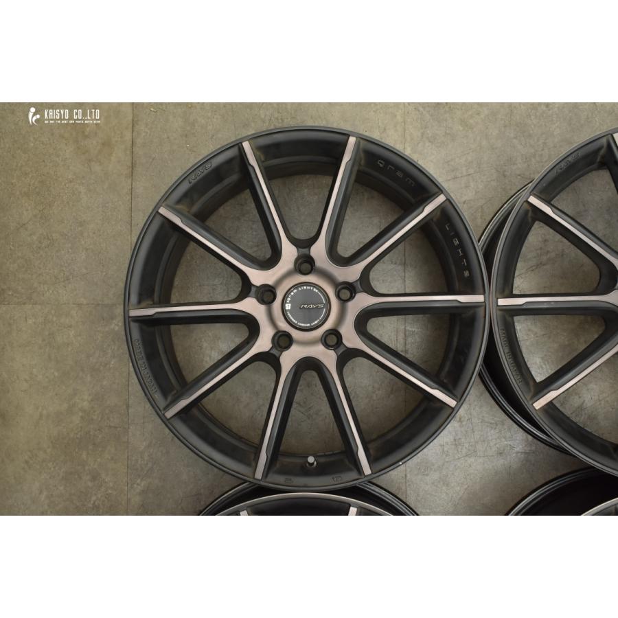 RAYS 【カスタム用に】RAYS GRAM LIGHTS AZURE 57GMA 18in 7.5J +50