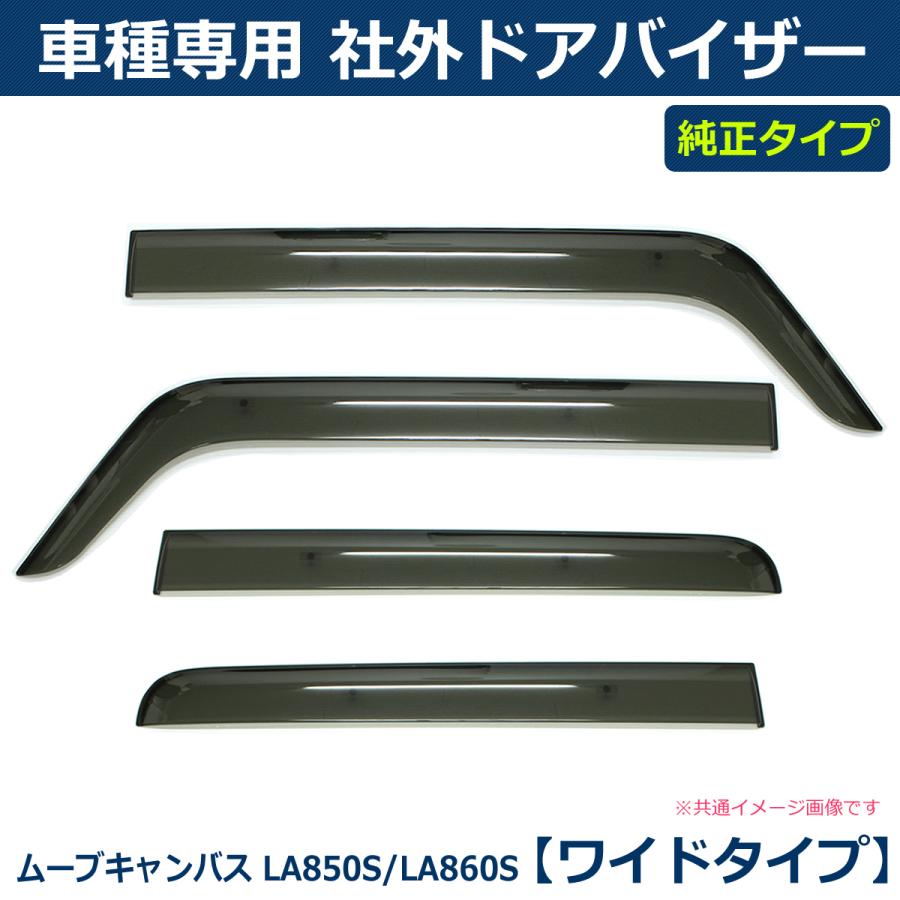 ムーヴ 即納 キャンバス LA850S/LA860S ワイド バイザー