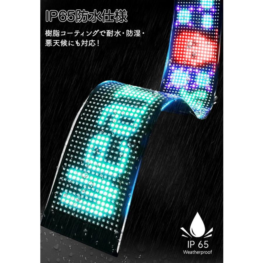車用デビルアイライト 2個セット LEDスクリーン LEDディスプレイ