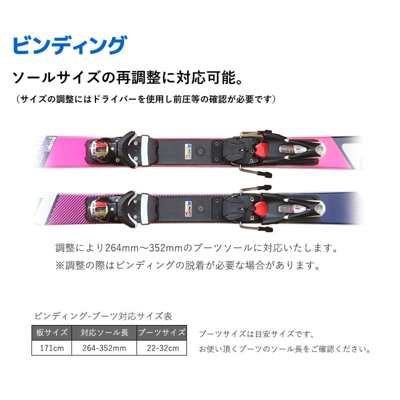 ROSSIGNOL（ロシニョール） スキー 2点セット ROSSIGNOL 19-20 DEMO