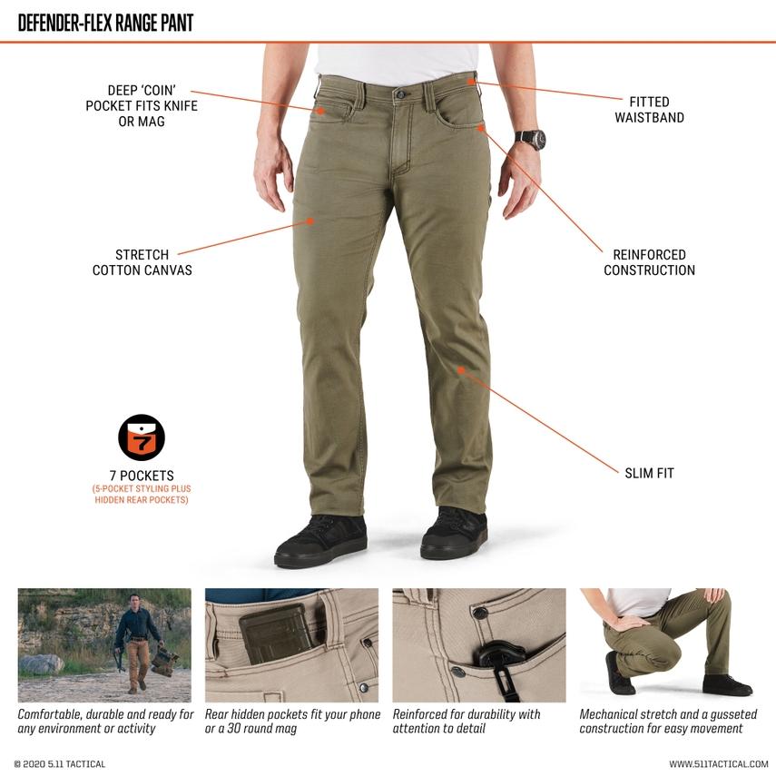 5.11 Tactical ファイブイレブン ディフェンダーフレックスレンジ
