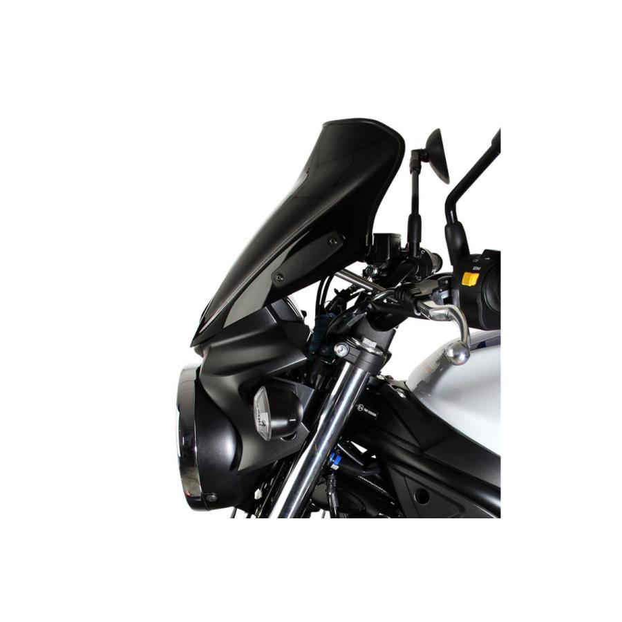 MRA (エムアールエー) スクリーン スポイラー ブラック SV650 ABS