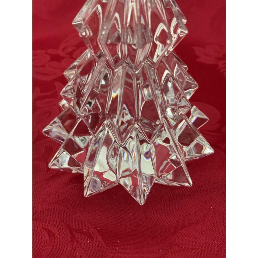 バカラ（Baccarat） 置物 クリスマスツリー クリスタル フィギュリン
