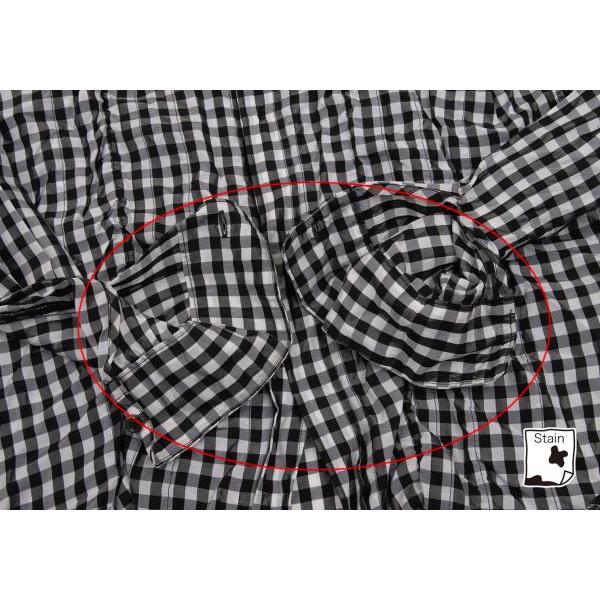 COMME des GARCONS（コムデギャルソン） ギンガムチェック裏フリル