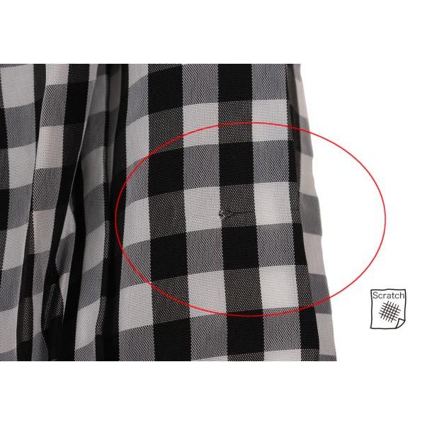 COMME des GARCONS（コムデギャルソン） ギンガムチェック裏フリル