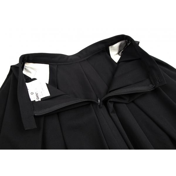 COMME des GARCONS（コムデギャルソン） ウールギャバプリーツスカート
