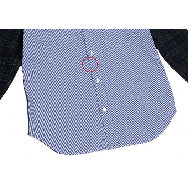 COMME des GARCONS HOMME コムデギャルソンオムCOMME 縮絨ネル切替