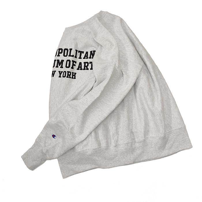 THE MET x CHAMPION REVERSE WEAVE CREW SWEAT チャンピオン リバース
