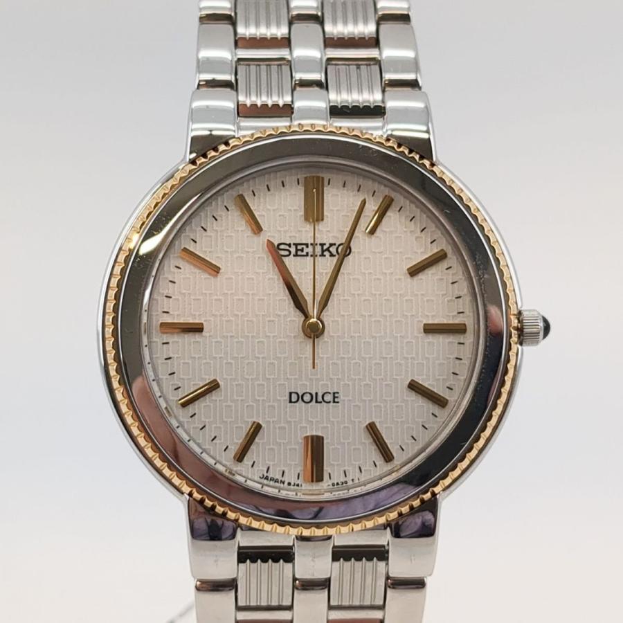 SEIKO（セイコー） 保証付 ドルチェ 8J41-0A20 クオーツ メンズ 腕時計