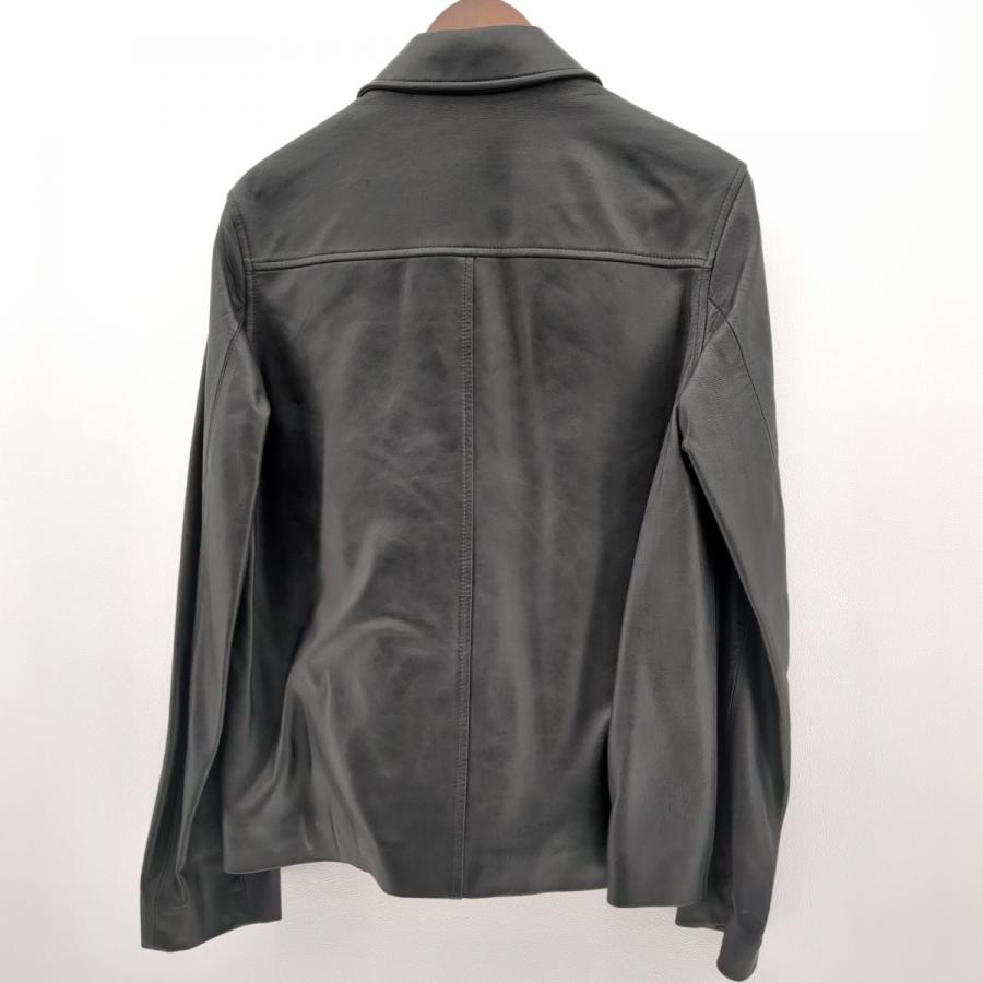 Paul Smith（ポール・スミス） 443327 レザージャケット ブラック SIZE