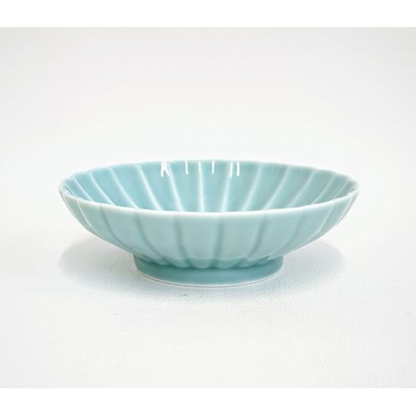 深川製磁 青磁 小付揃 菊割小鉢 5客 直径約13cm 有田焼 2240-340