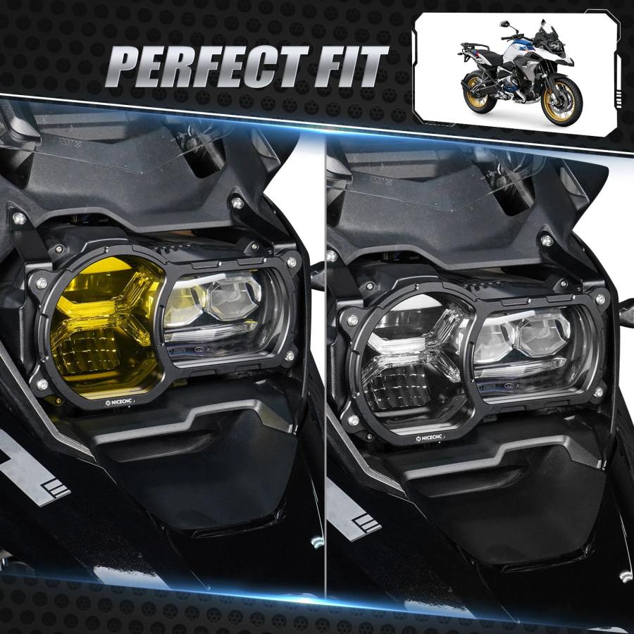 並行輸入品 BMW R1250GS GSA オートバイヘッドライトプロテクター 2020