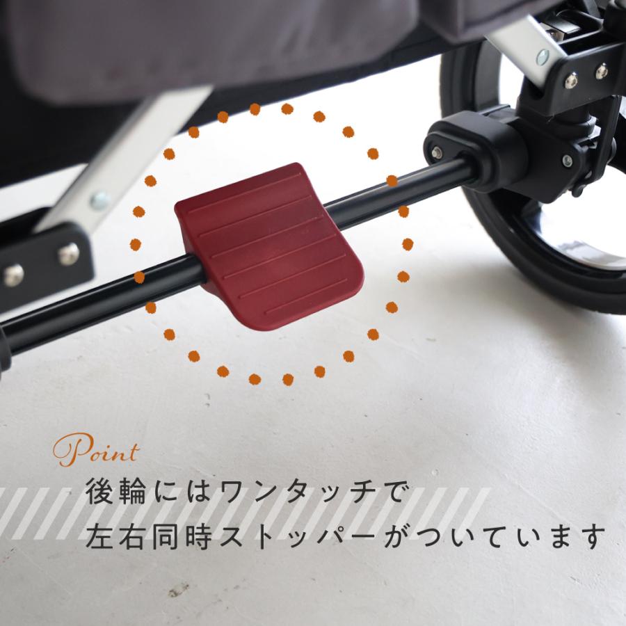 PUPPAPUPO（プッパプーポ） ストローラーワゴン キャノピー付き レイン