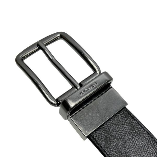 COACH（コーチ） 国内発送 ベルト メンズ バンド 38MM シグネチャー