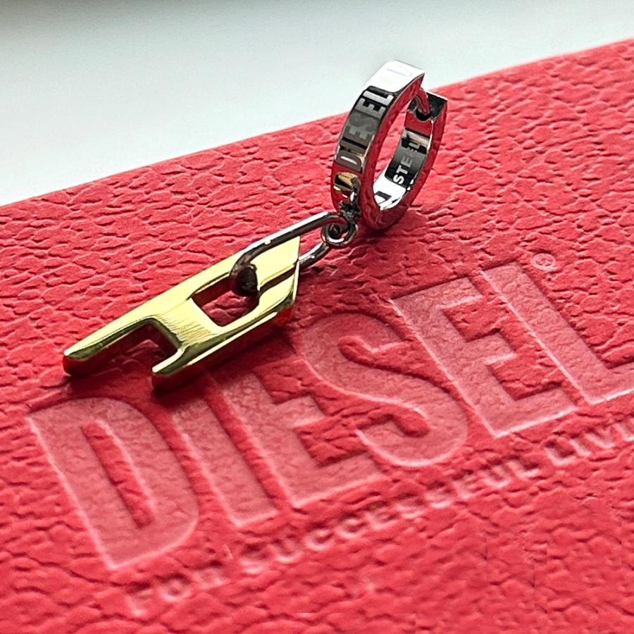 DIESEL（ディーゼル） ペアピアス シングルピアス 片耳ピアス 2個