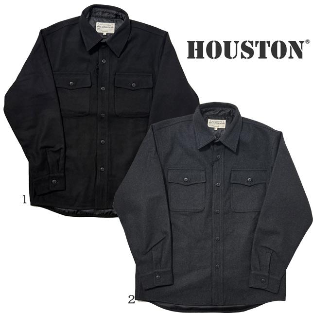 HOUSTON（ヒューストン） メンズ ジャケット メルトンCPOシャツ