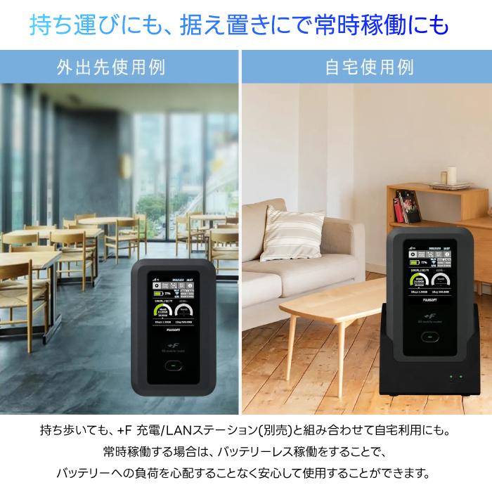 正規代理店】 富士ソフト +F FS050W 本体 5G SIMフリー モバイル