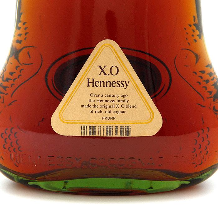 Hennessy（ヘネシー） 古酒 コニャック X.O グリーンボトル 金キャップ