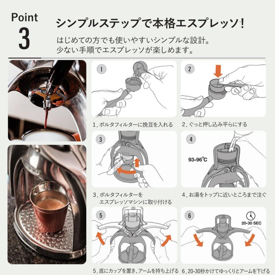 ROK ロック EspressoGC エスプレッソGC 手動エスプレッソメーカー