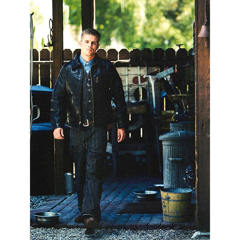 SUGAR CANE シュガーケーン ウォバッシュ ストライプ ベスト メンズ