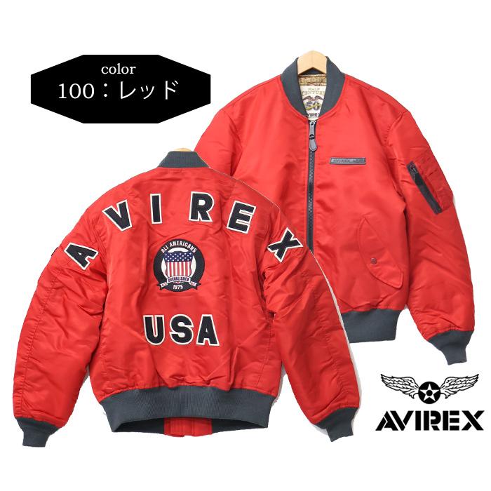 AVIREX（アヴィレックス） 50周年モデル MA-1ジャケット SIGNATURE BIG