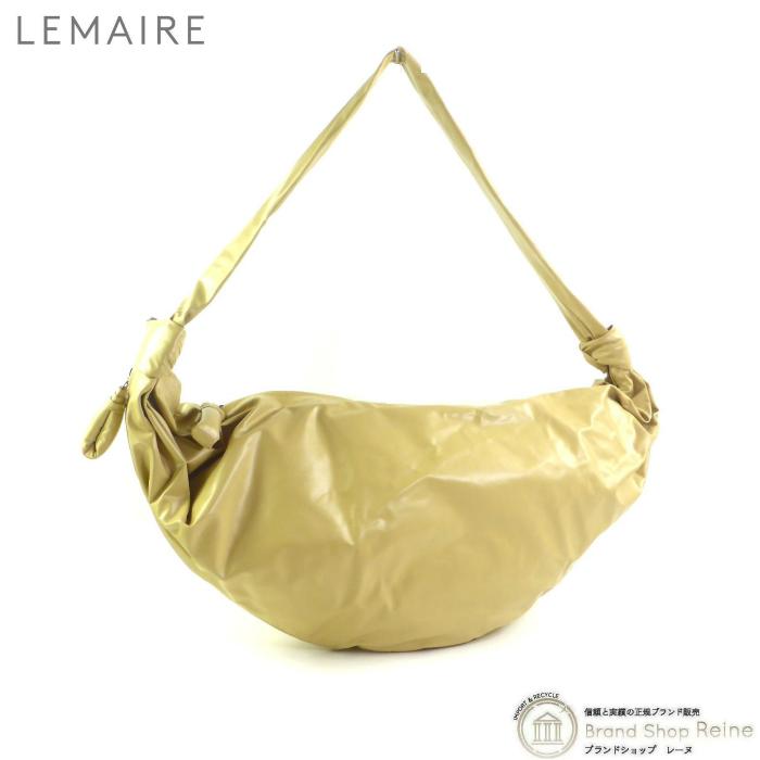 LEMAIRE（ルメール） ペーパーエフェクトレザー ラージ クロワッサン