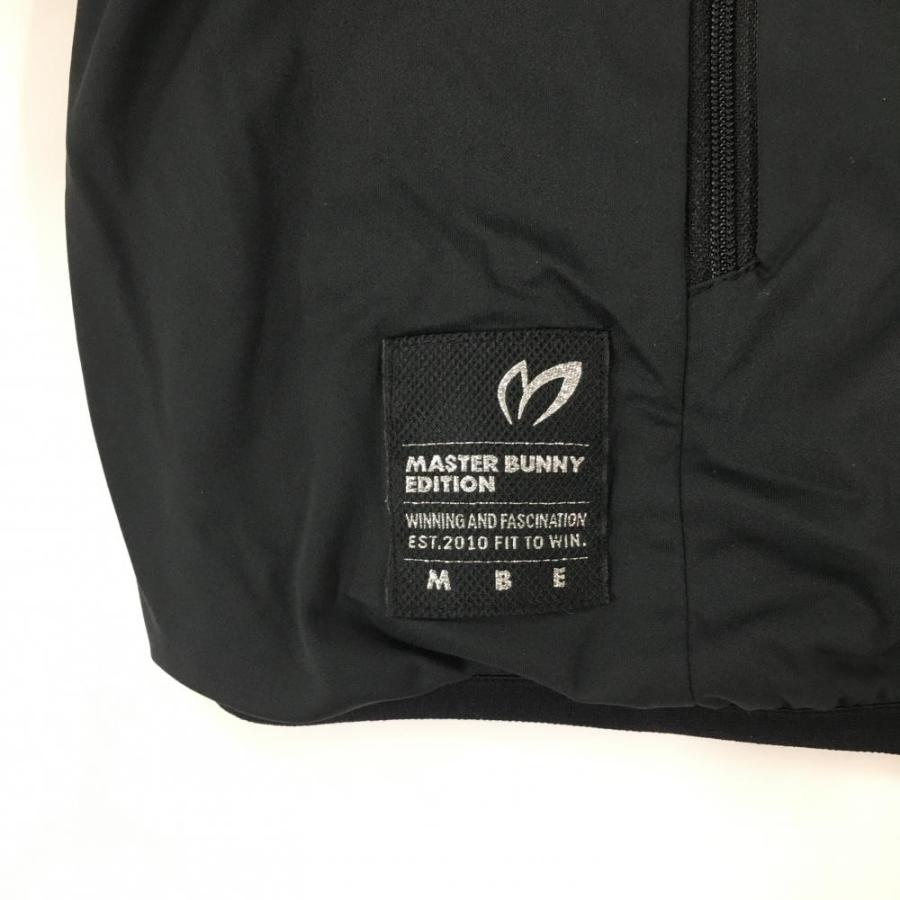 超美品】マスターバニー パーカー 黒×白 裏メッシュ ビッグロゴ