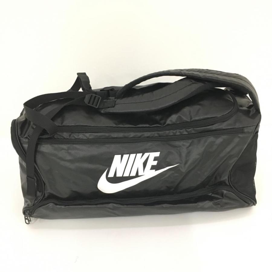 NIKE（ナイキ） 2WAYボストンバッグ 黒×白 リュック バックパック 大