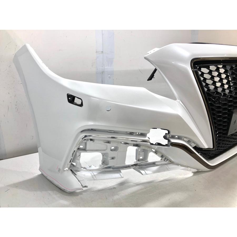 トヨタ クラウン RS ARS220 純正 フロントバンパー〈グリル付 スモーク