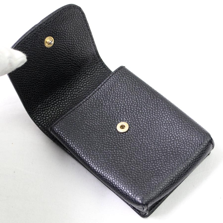 CHANEL（シャネル） 美品 キャビアスキン タバコケース シガレット