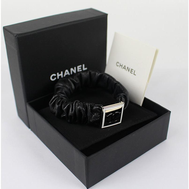 CHANEL（シャネル） ヘアゴム シュシュ ココマーク アクセサリー 黒