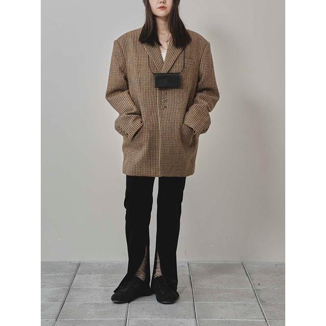 TODAYFUL 即日発送/TODAYFUL トゥデイフル Wool100% Check Jacket