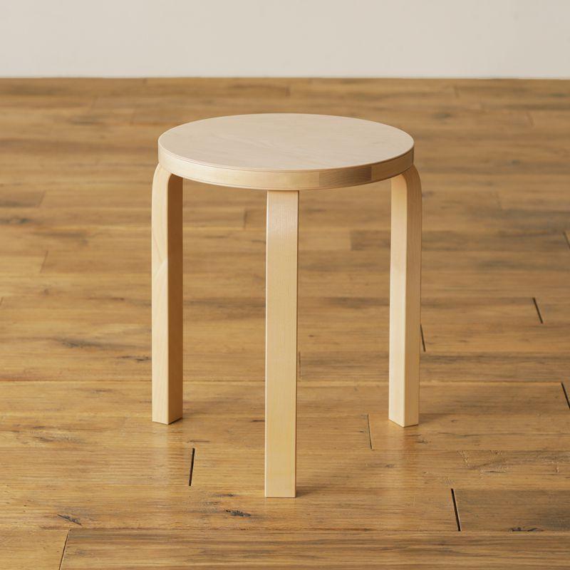 スツール 60 アルテック Artek STOOL60 アアルト ナチュラルラッカー